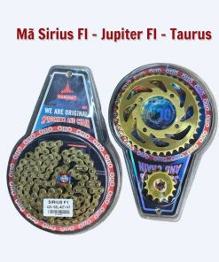 Nhông sên dĩa Vỉ KT308-067 Sirius FI - Jupiter FI - Taurus 428-108L-40T-14T