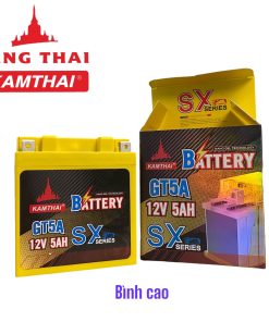 BÌNH ĐIỆN SX KT-GT5A-12N5L - BÌNH VÀNG CAO